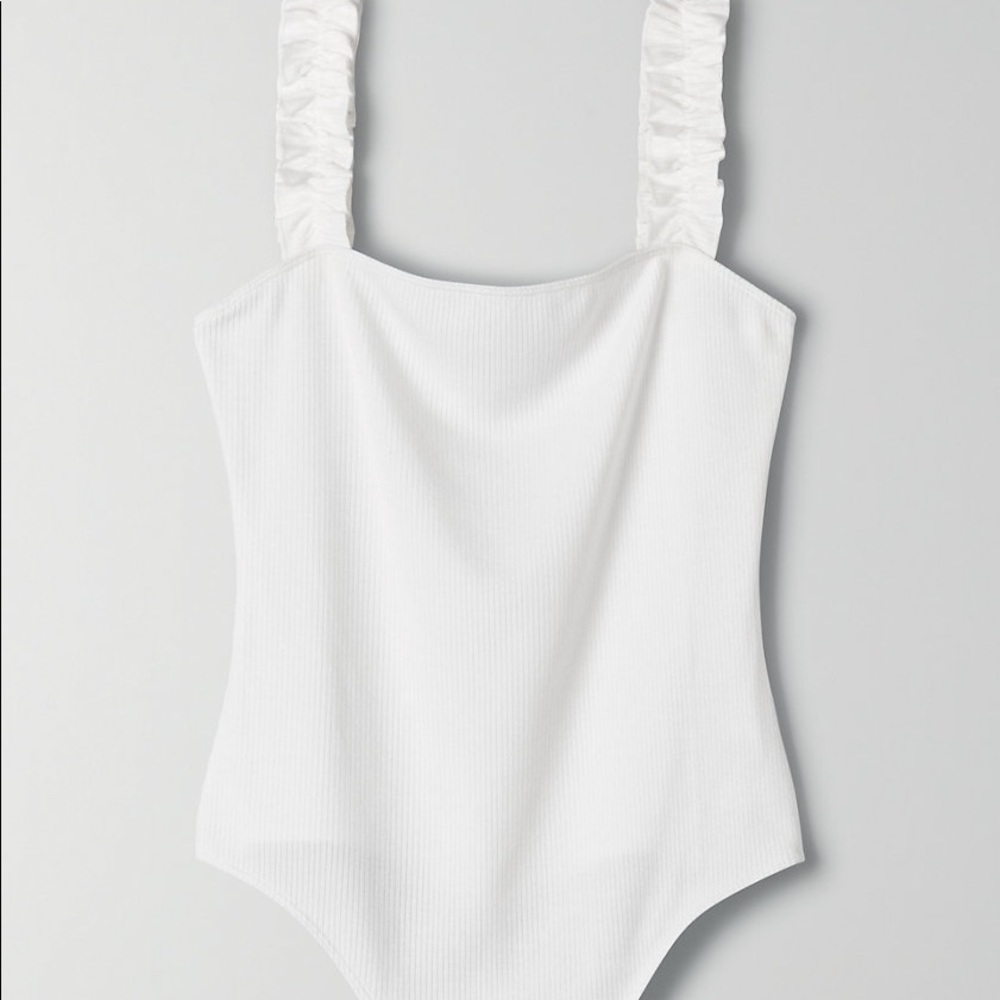 White Sunday Best Firecracker Bodysuit
